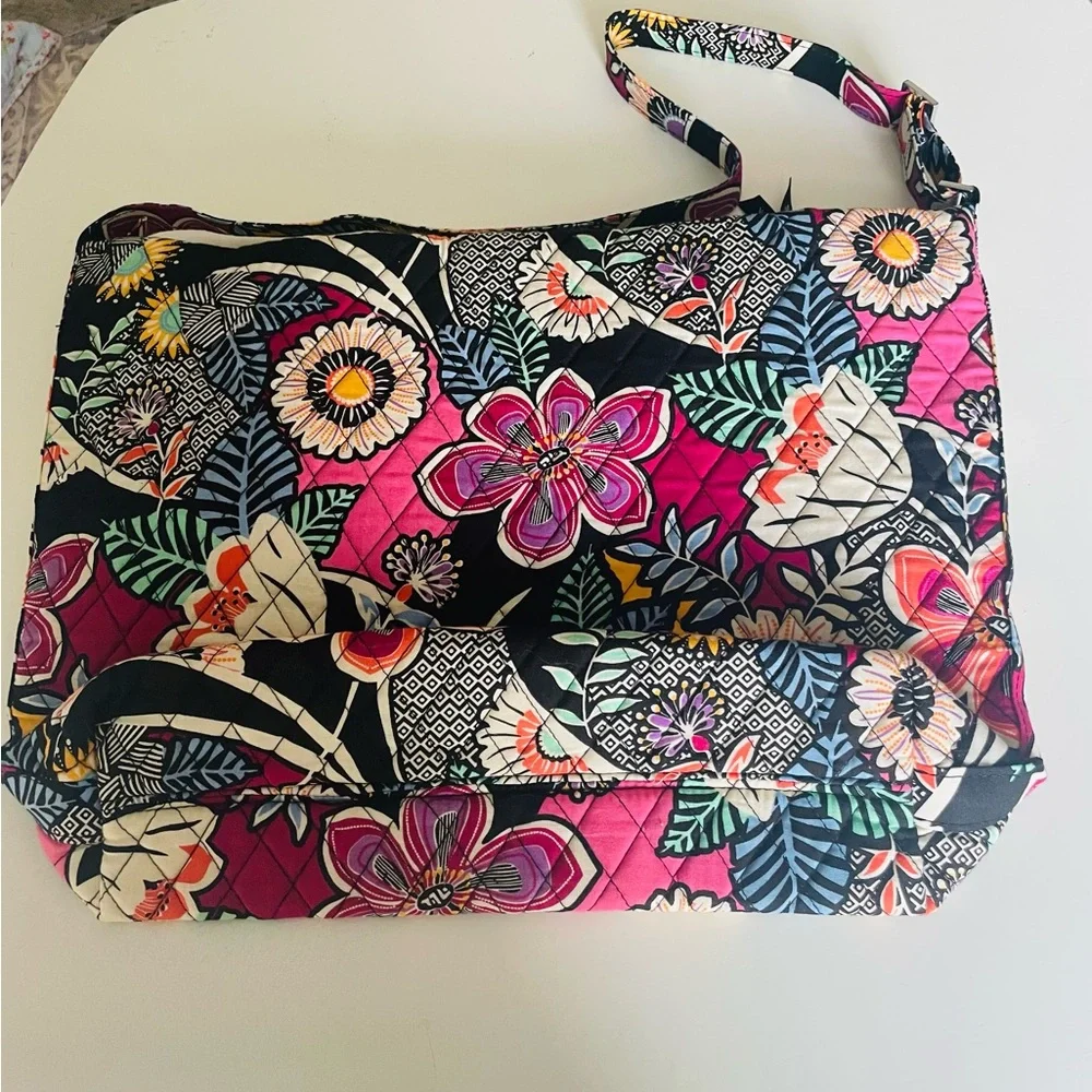 Vera Bradley Multicolor Floral Shoulder Bag - Picture 5 of 7